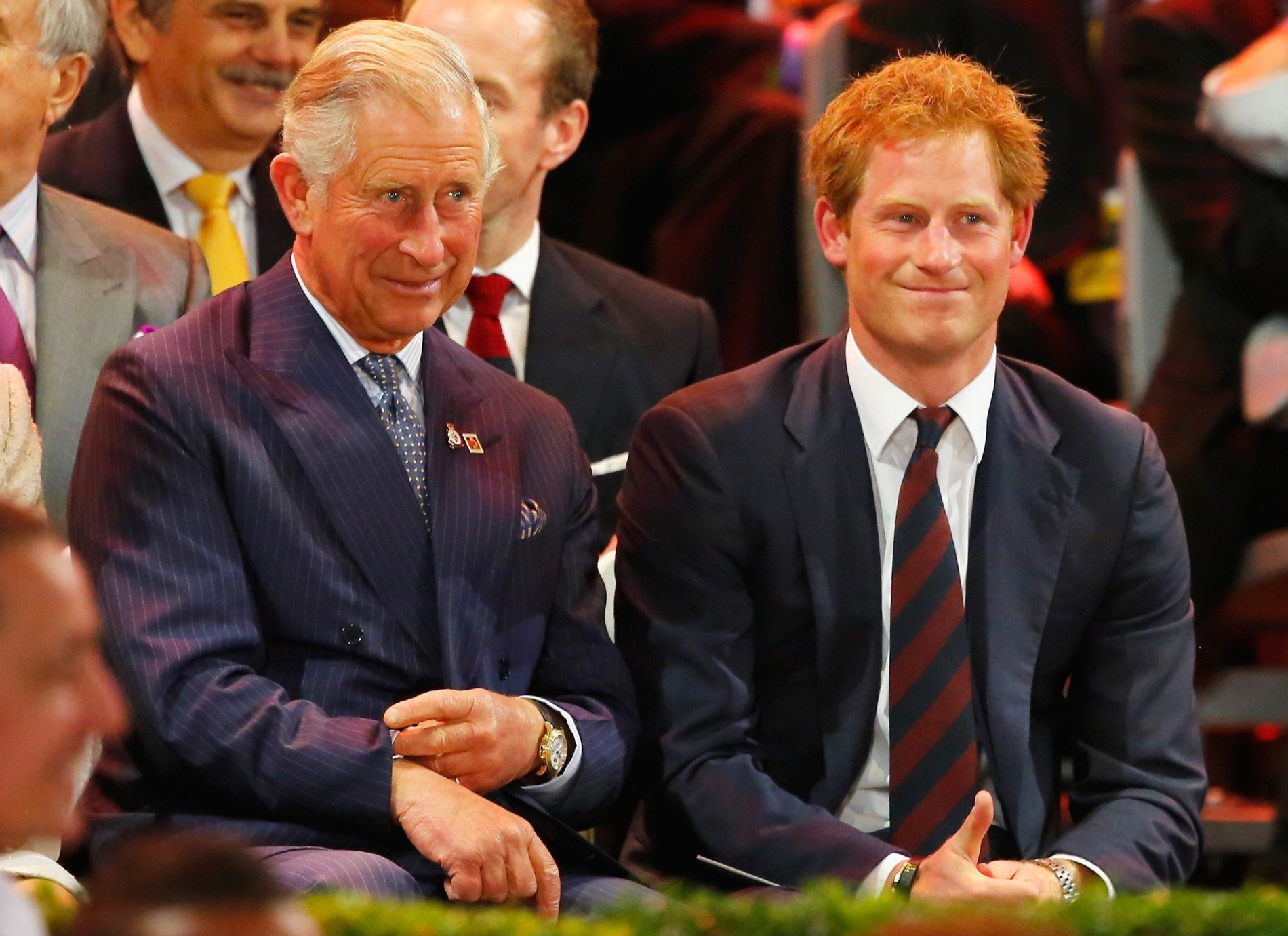 Карл III и принц Гарри. Фото: Getty Images
