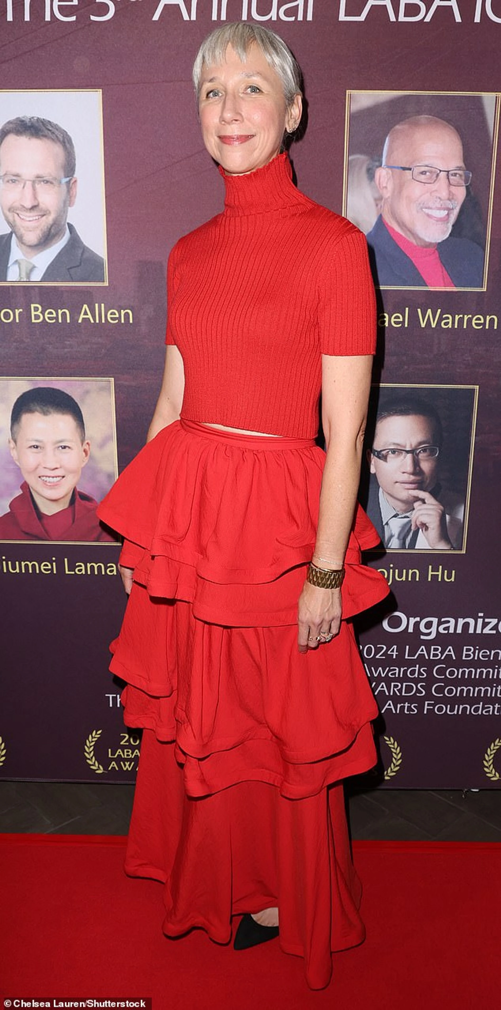 Александра Грант на церемонии Los Angeles Beverly Arts Icon Awards. Фото: Shutterstock
