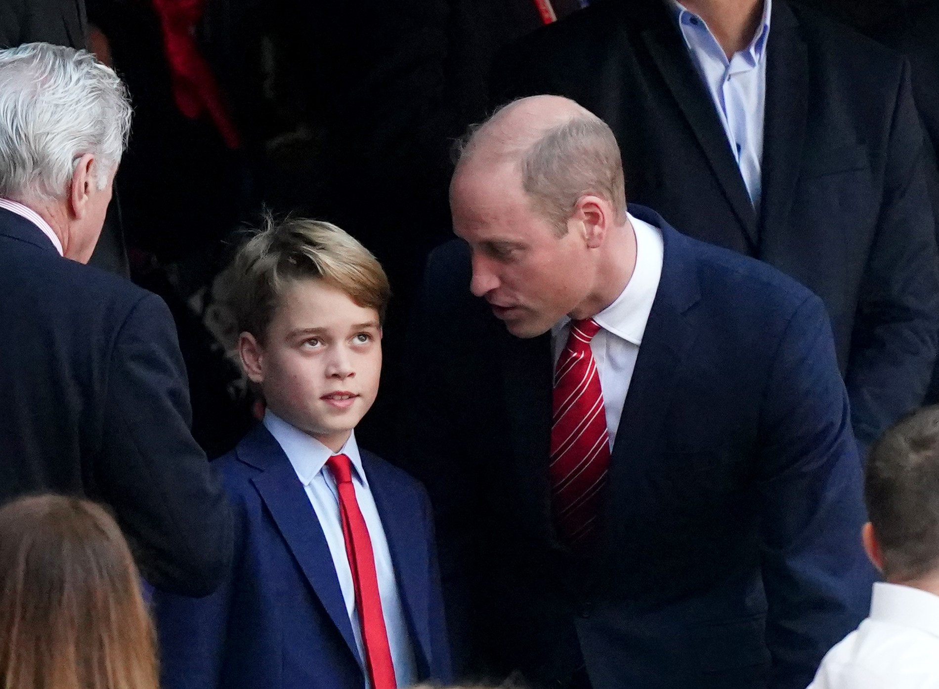 Принц Джордж явно устал от нотаций отца. Фото: Getty Images