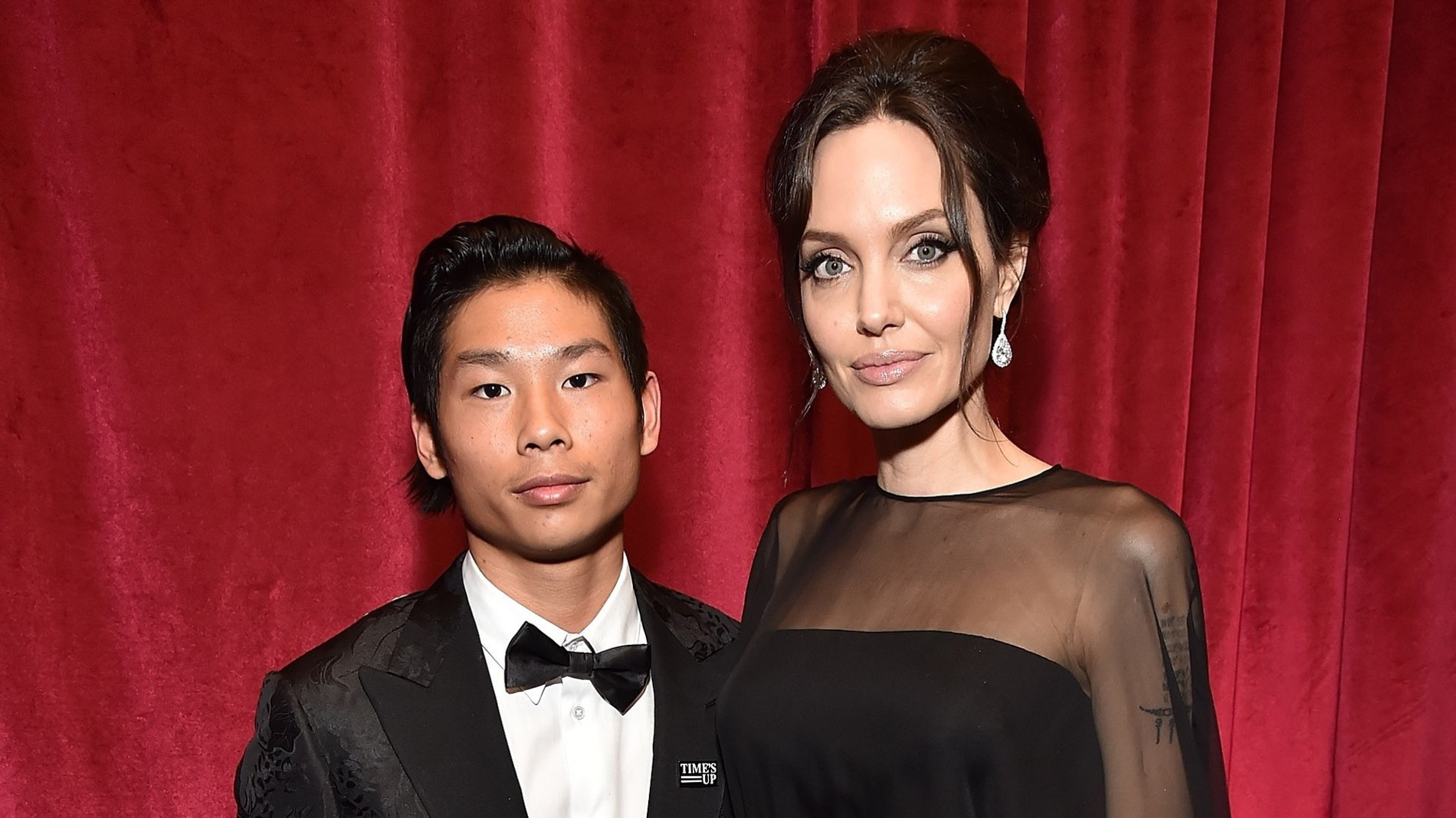 Анджелина Джоли с 19-летним сыном Паксом. Фото: Getty Images
