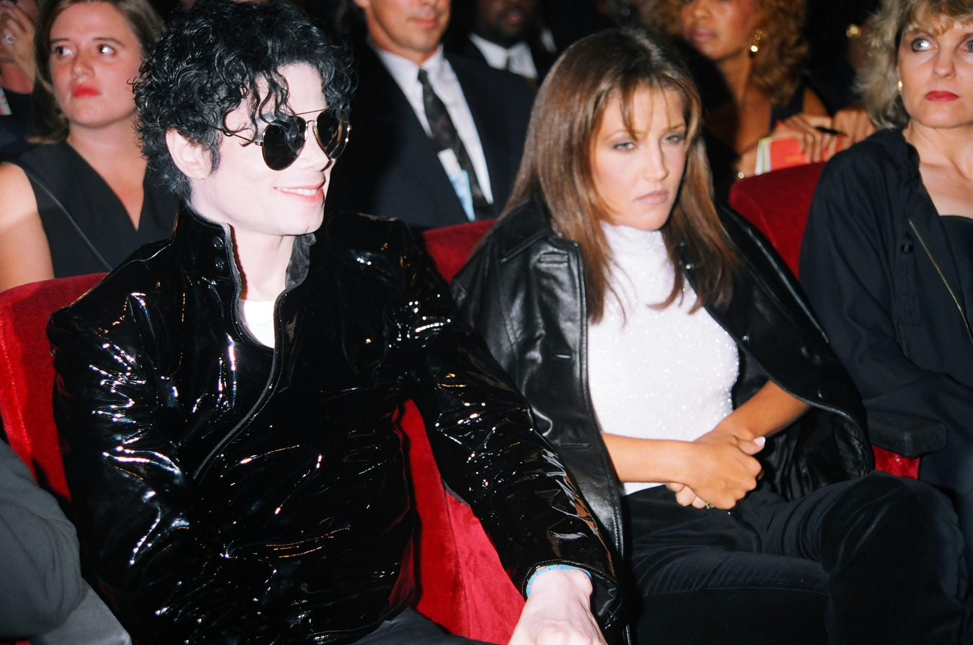 Лиза Мари Пресли и Майкл Джексон. Фото: Getty Images