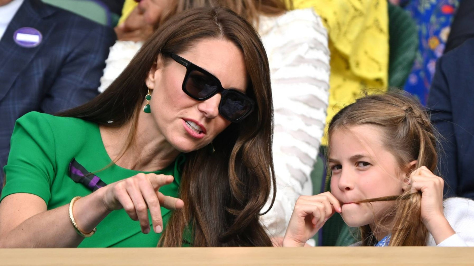 Кейт Миддлтон и принцесса Шарлотта. Фото: Getty Images