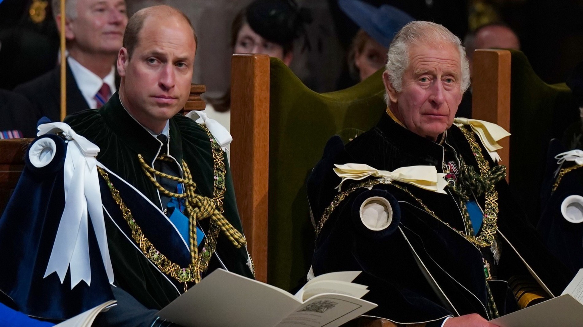 Принц Уильям и король Карл III. Фото: Getty Images