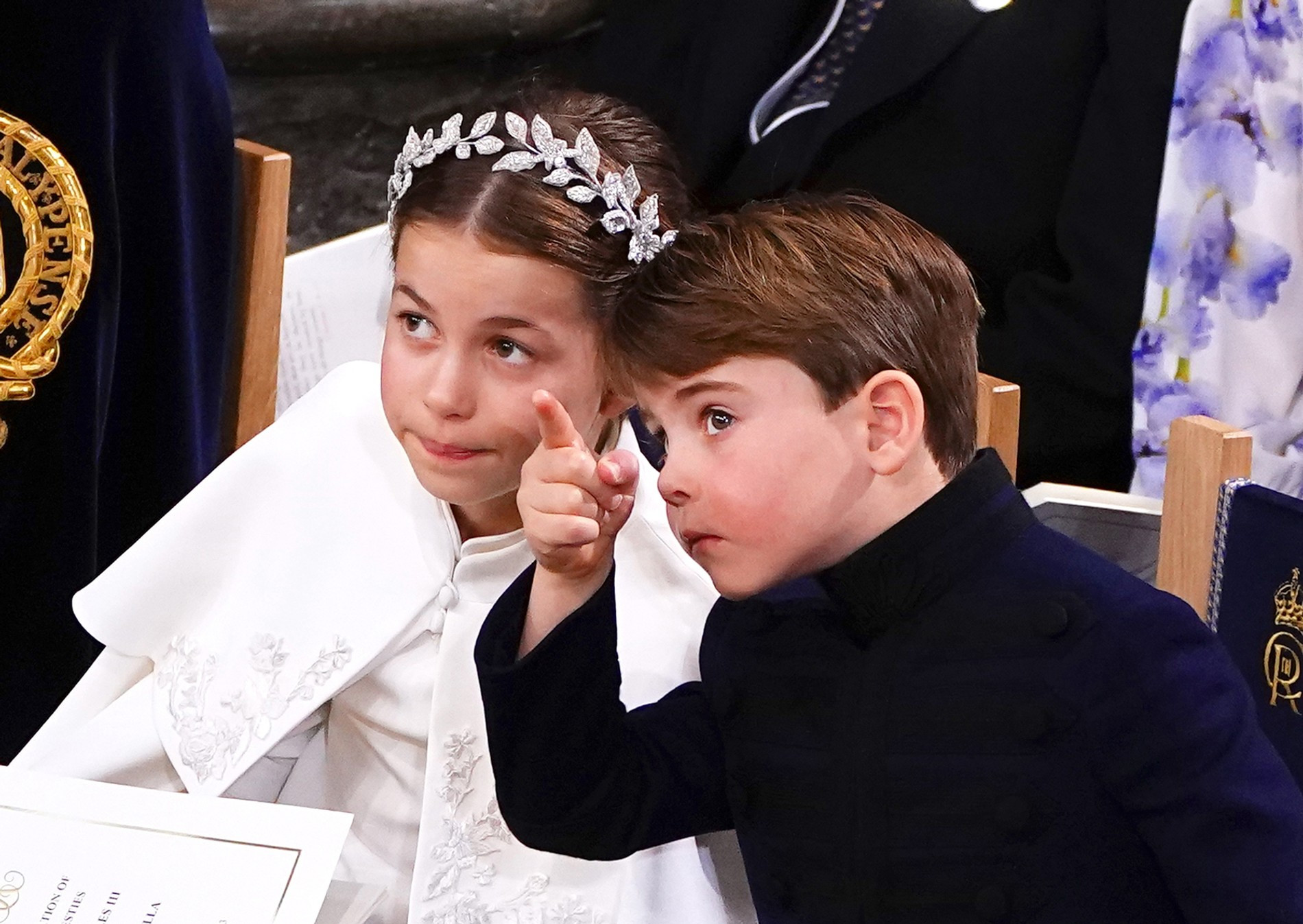 Принцесса Шарлотта и принц Луи. Фото: Getty Images
