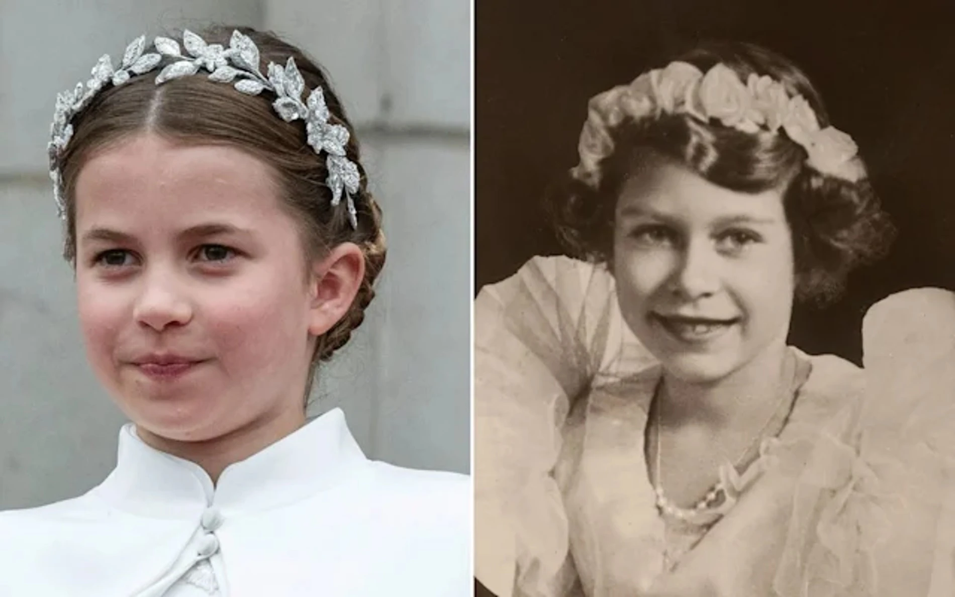 Принцесса Шарлотта и королева Елизавета II. Фото: Getty Images