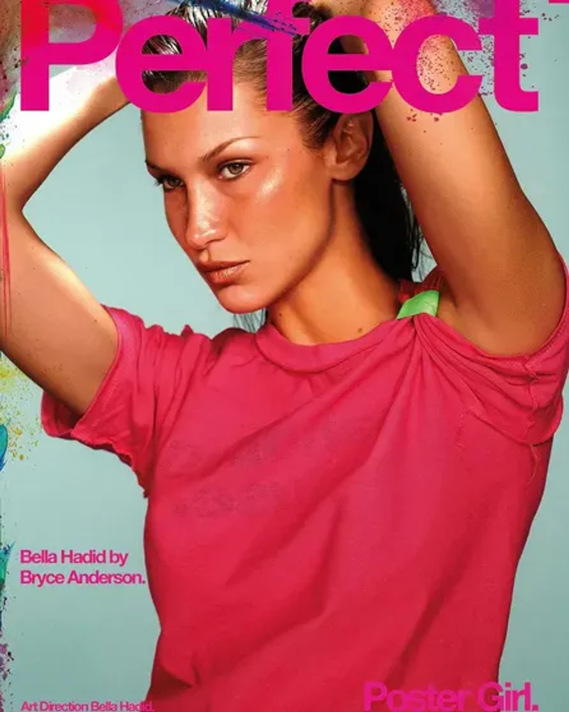 Белла Хадид на обложке Perfect. Фото: Инстаграм* @theperfectmagazine