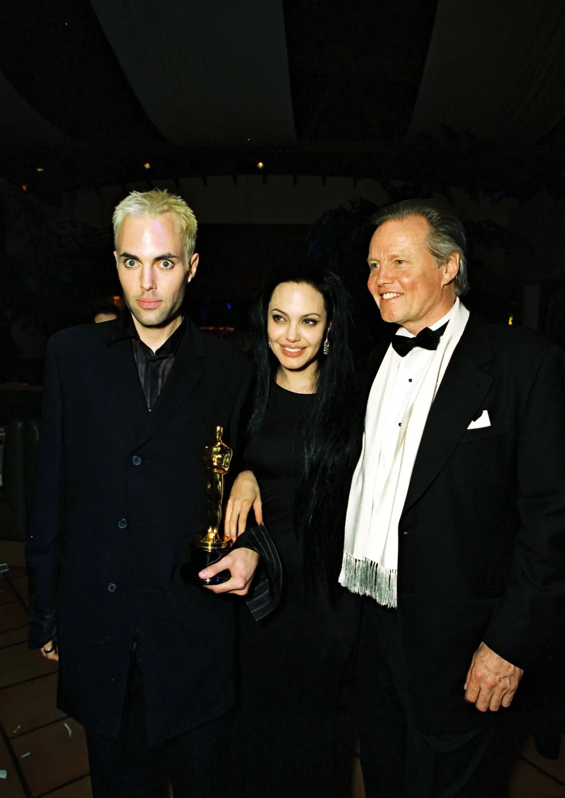 Джеймс Хейвен и Анджелина Джоли с отцом Джоном Войтом. Фото: Page Six
