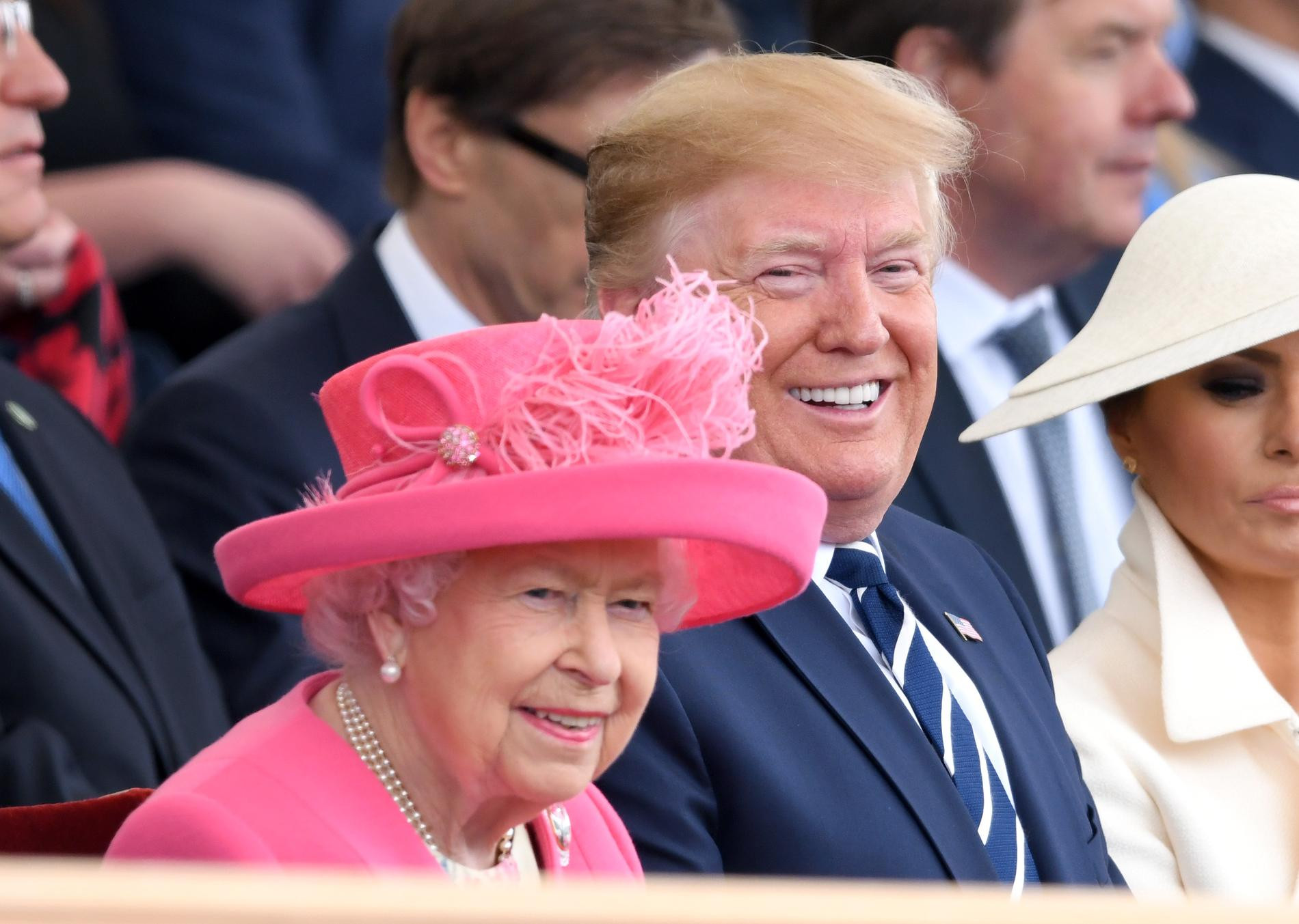 Елизавета II и Дональд Трамп. Фото: Getty Images