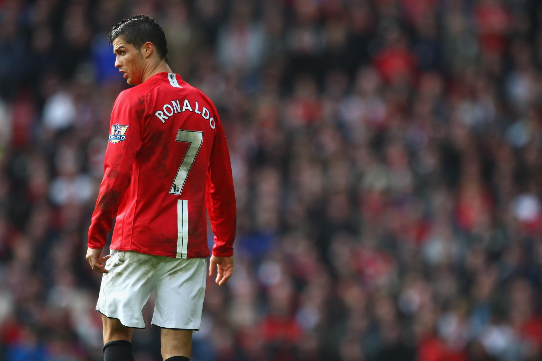 Криштиану Роналду в «Манчестер Юнайтед». Фото: Getty Images