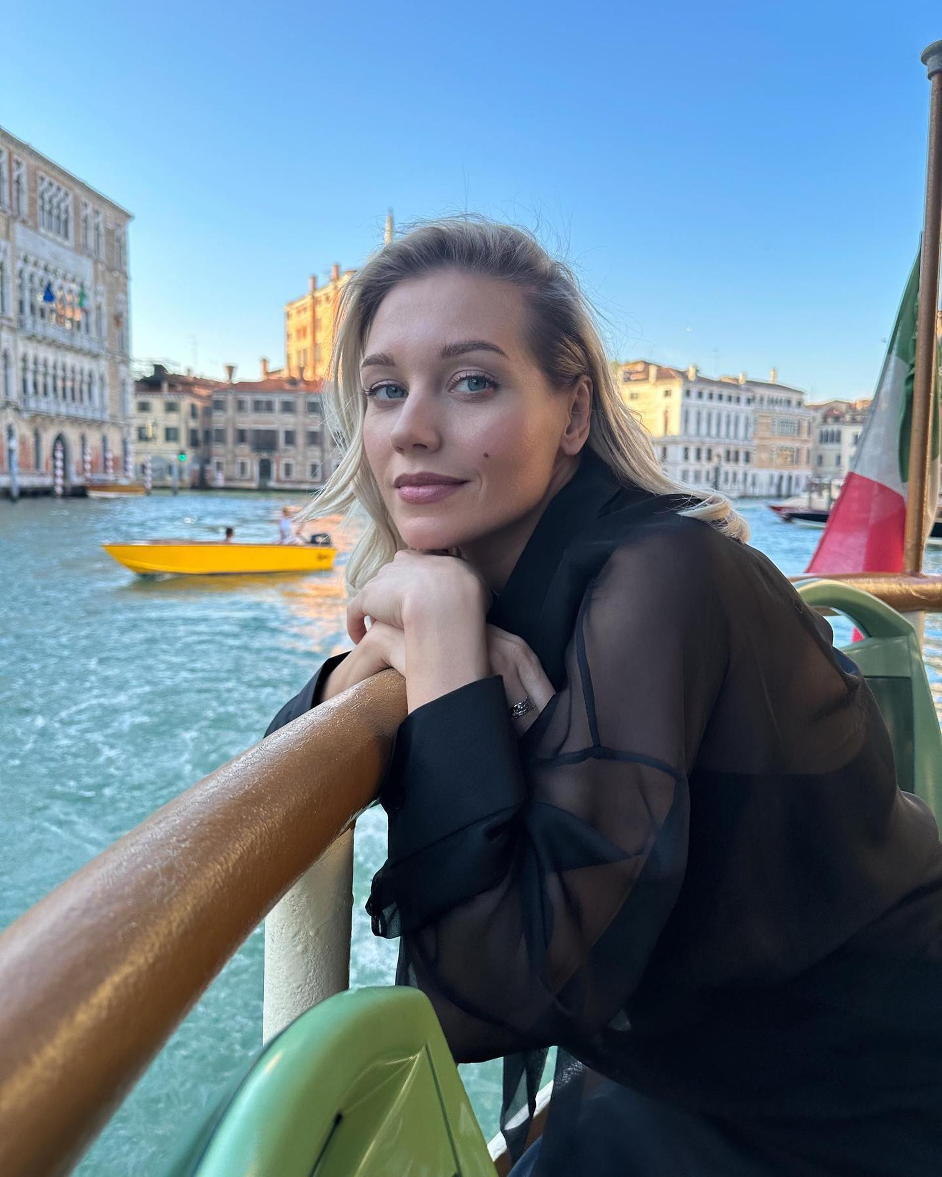 Кристина Асмус в Венеции. Фото: Инстаграм* @asmuskristina