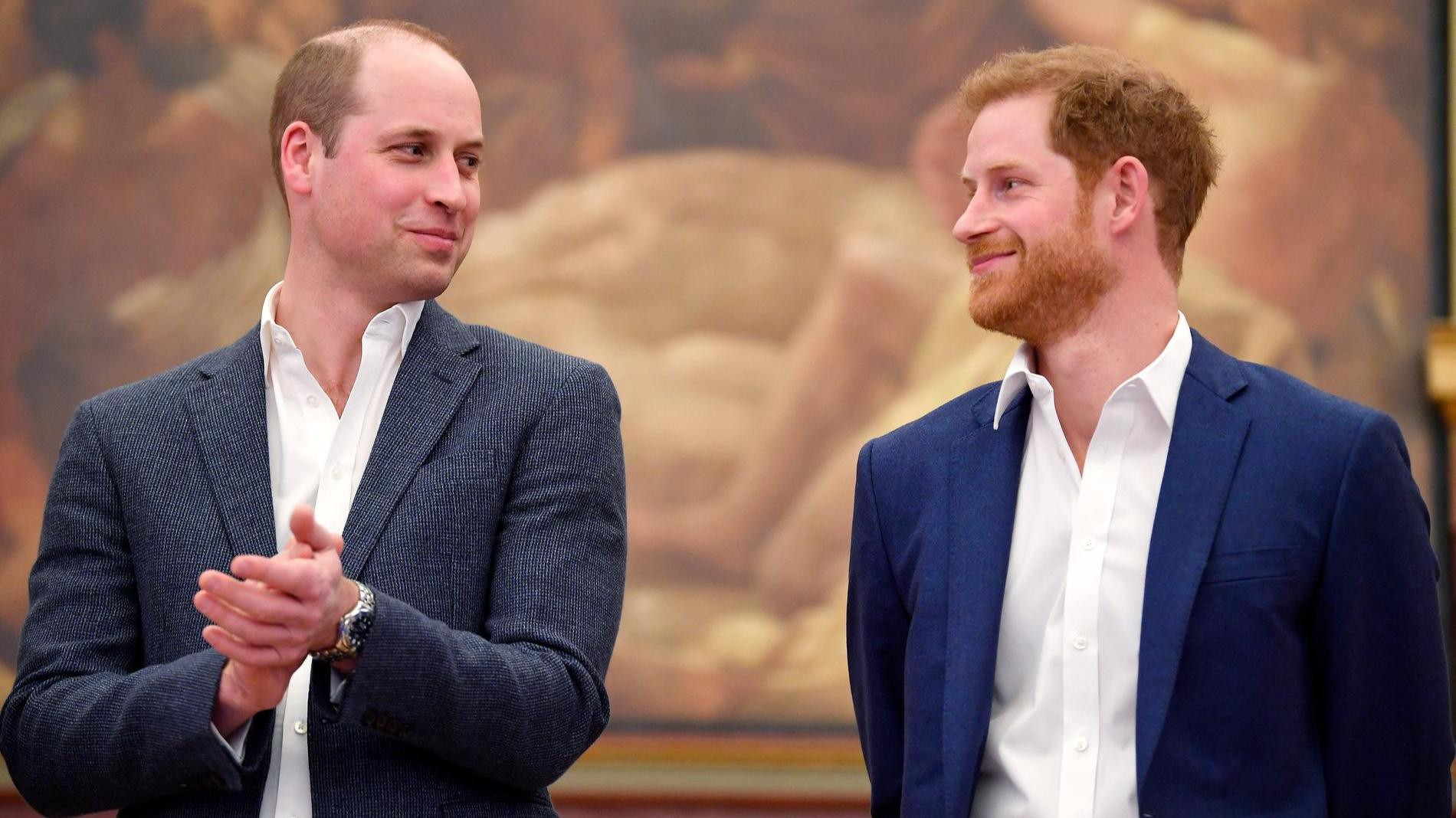 Принц Уильям и принц Гарри. Фото: Getty Images
