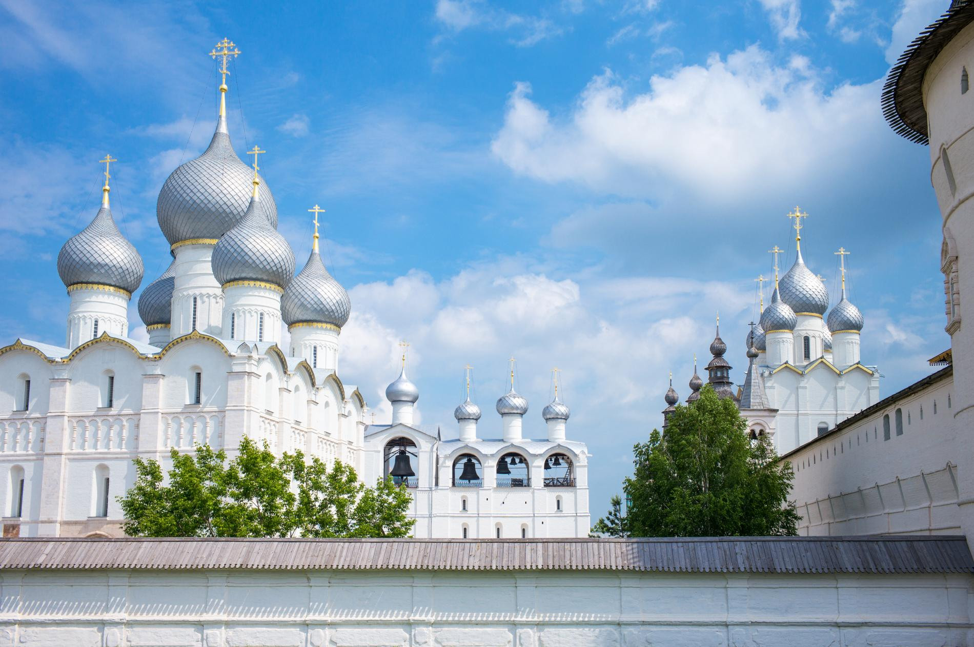 Успенский собор и звонница в Кремле. Фото: Gim42 / Getty Images