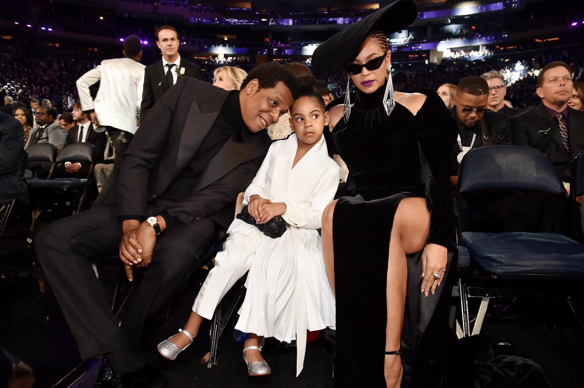 Jay-Z и Бейонсе с дочерью Блу Айви. Фото: Getty Images