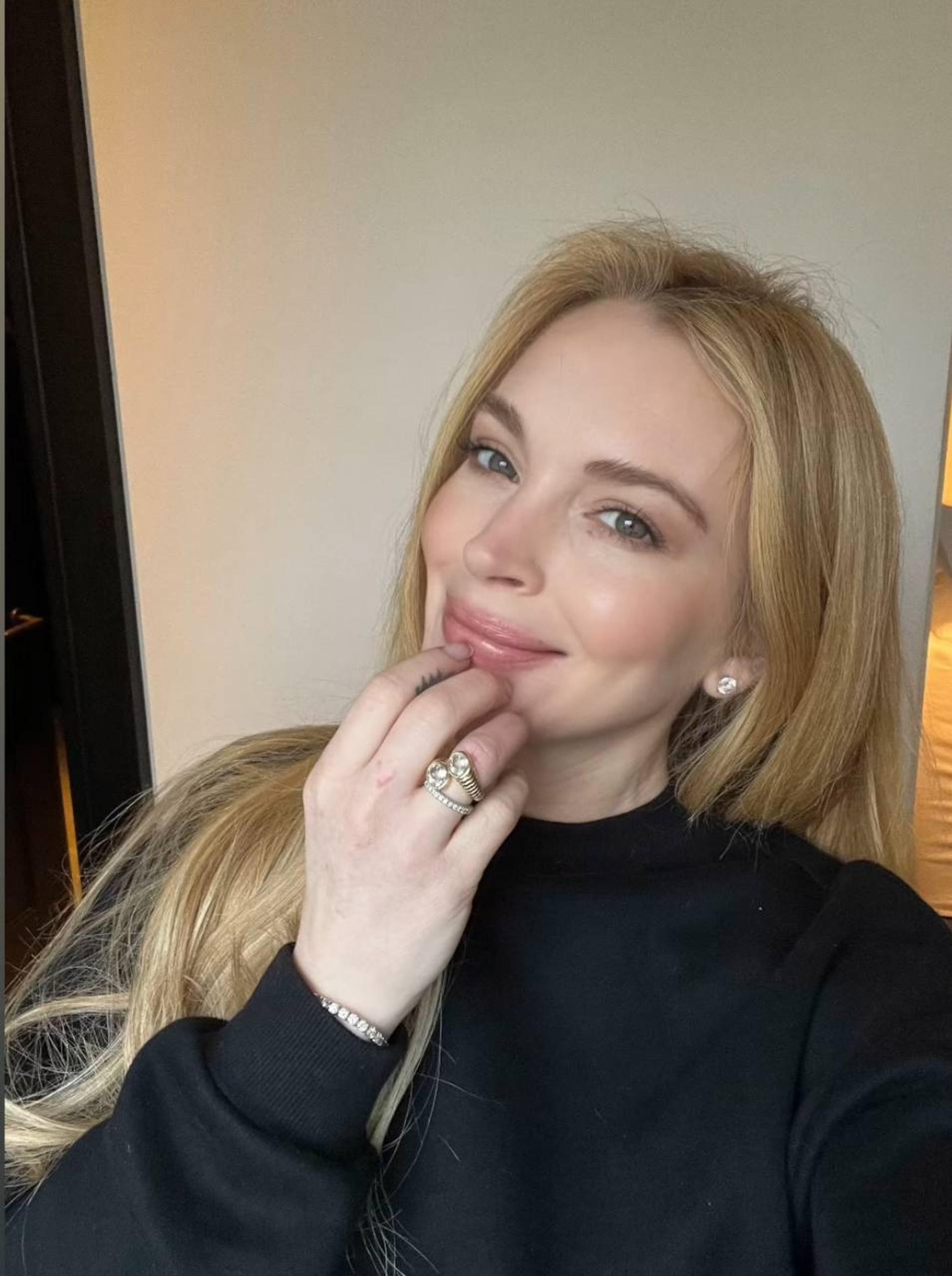 Линдси Лохан. Фото: Инстаграм* @lindsaylohan