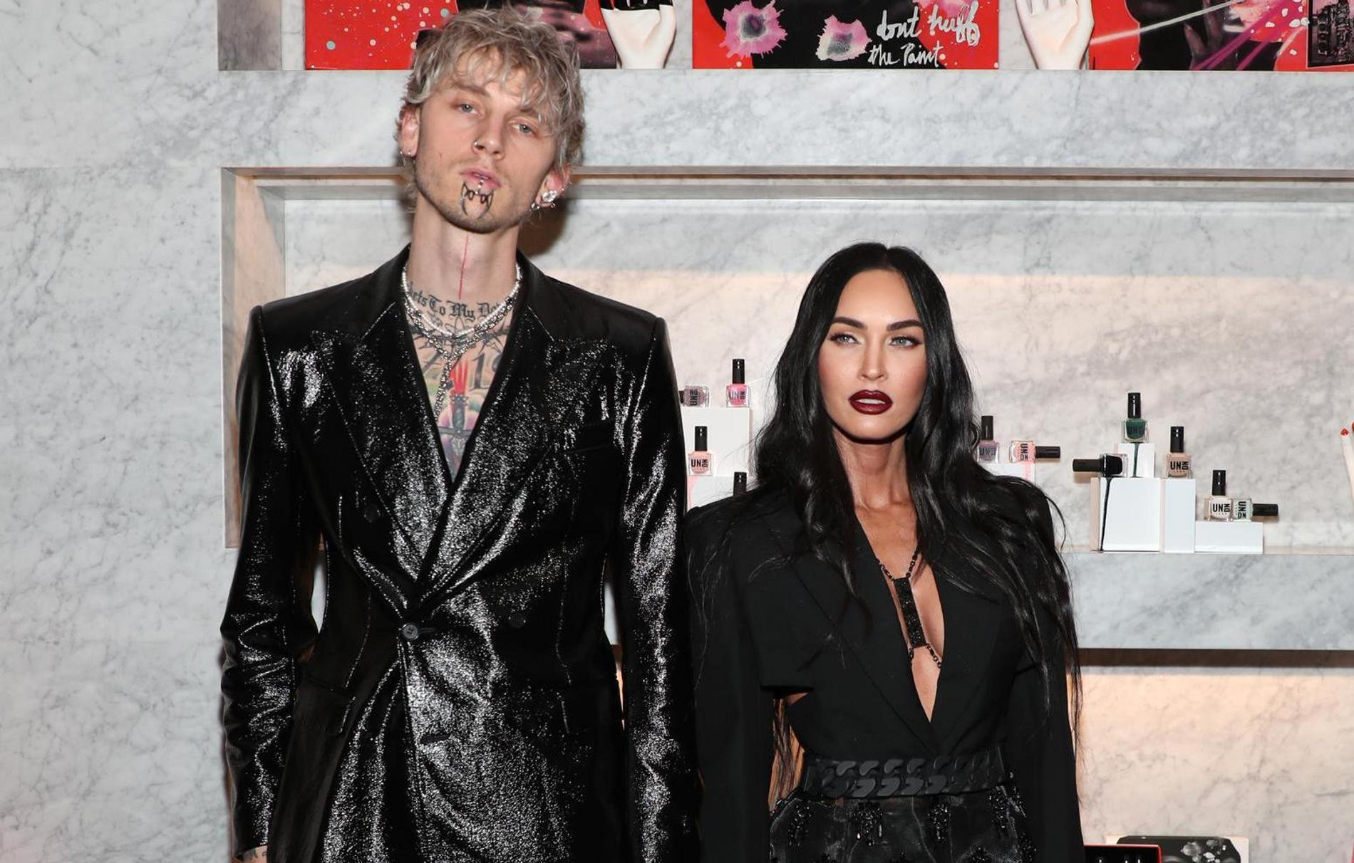 Machine Gun Kelly (Колсон Бейкер) и Меган Фокс. Фото: Getty Images