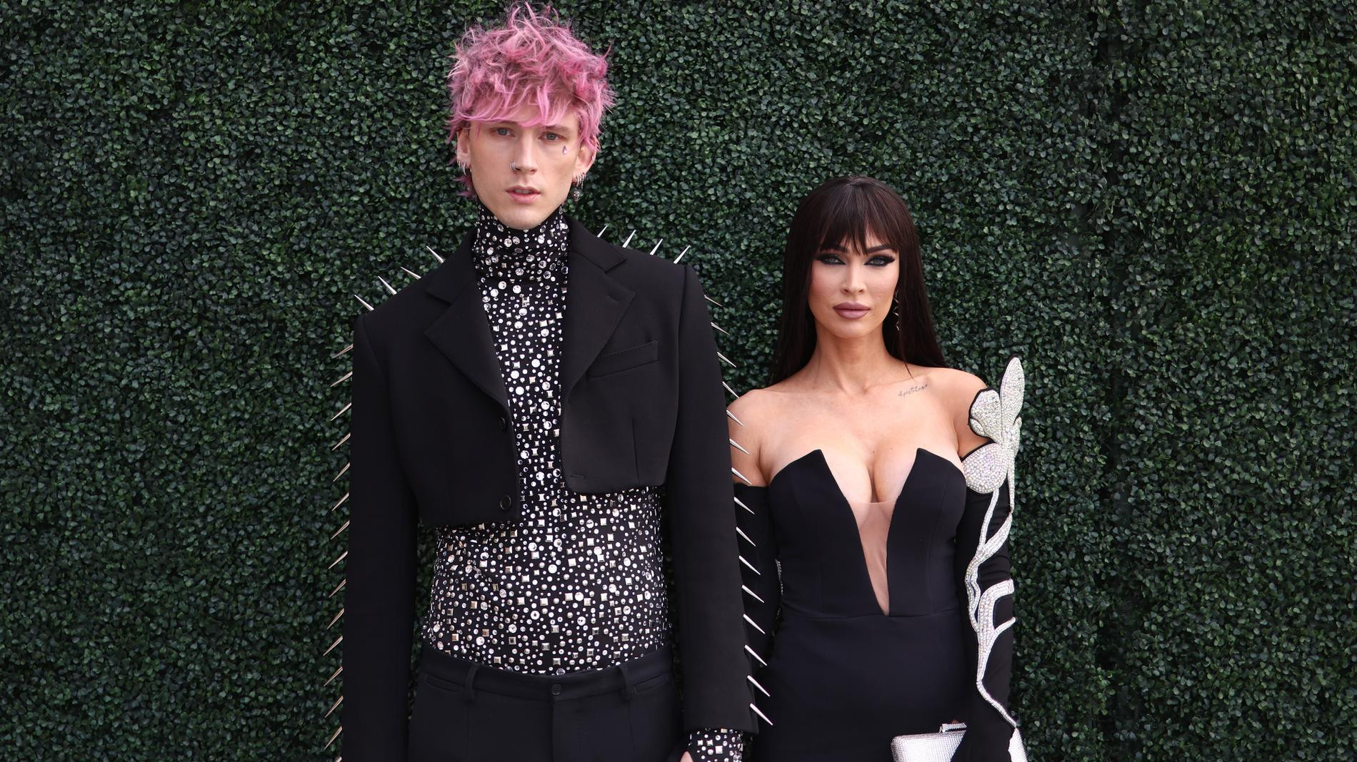 Machine Gun Kelly и Меган Фокс. Фото: Getty Images
