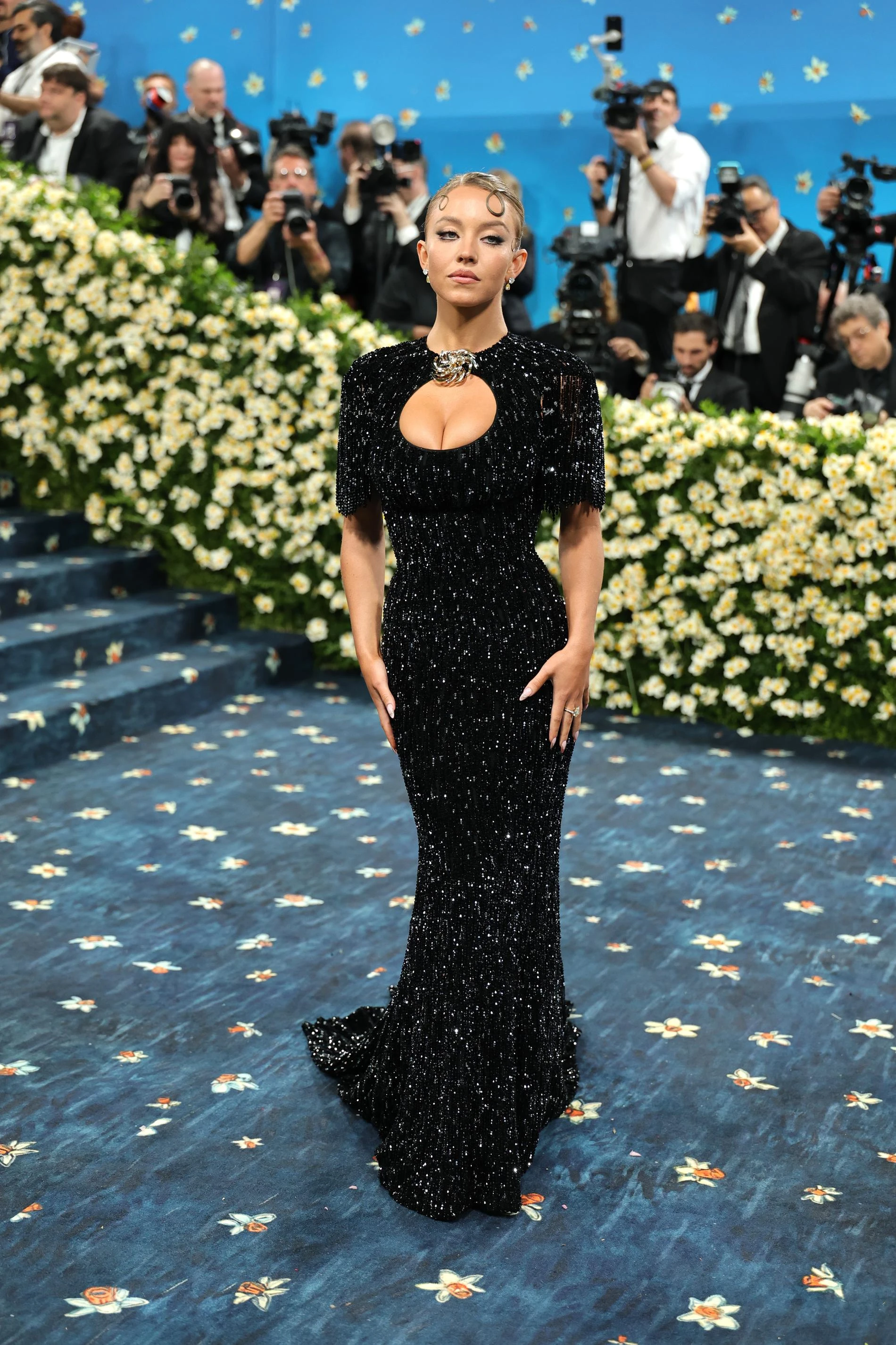 Сидни Суини на Met Gala. Фото: Getty Images