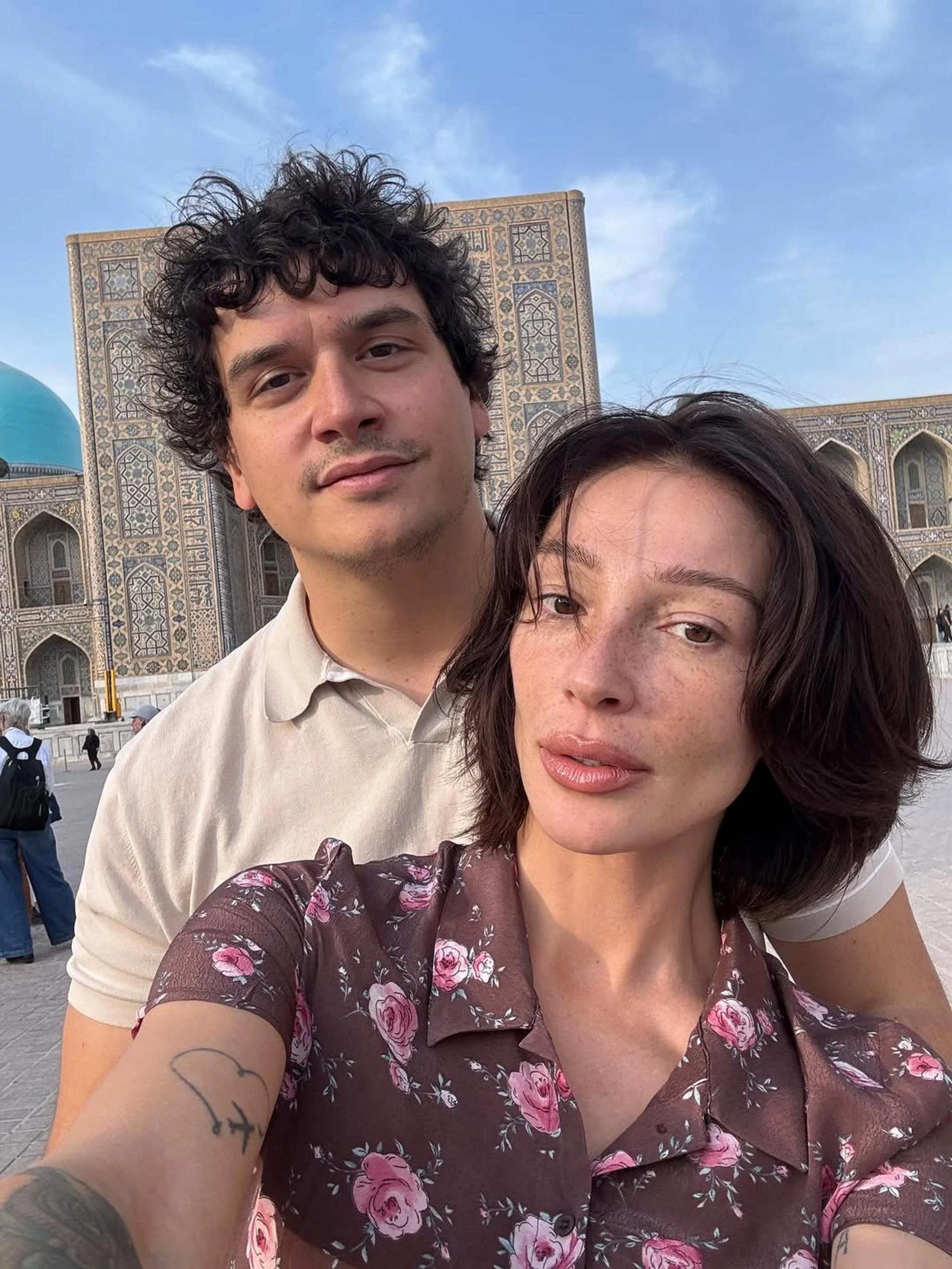 Настя Ивлеева с мужем. Фото: Инстаграм (запрещён в РФ) @nastyaivleeva