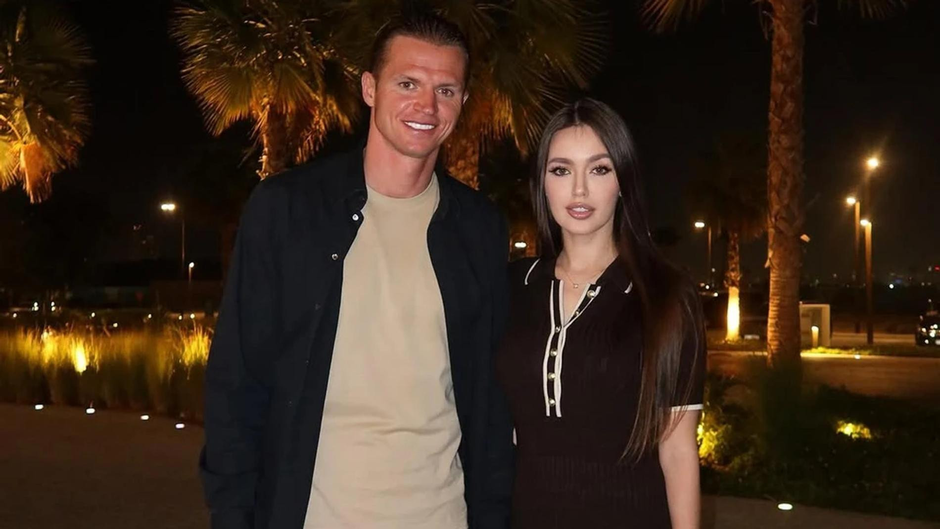 Дмитрий Тарасов и Анастасия Костенко. Фото: Инстаграм (запрещён в РФ) @tarasov23