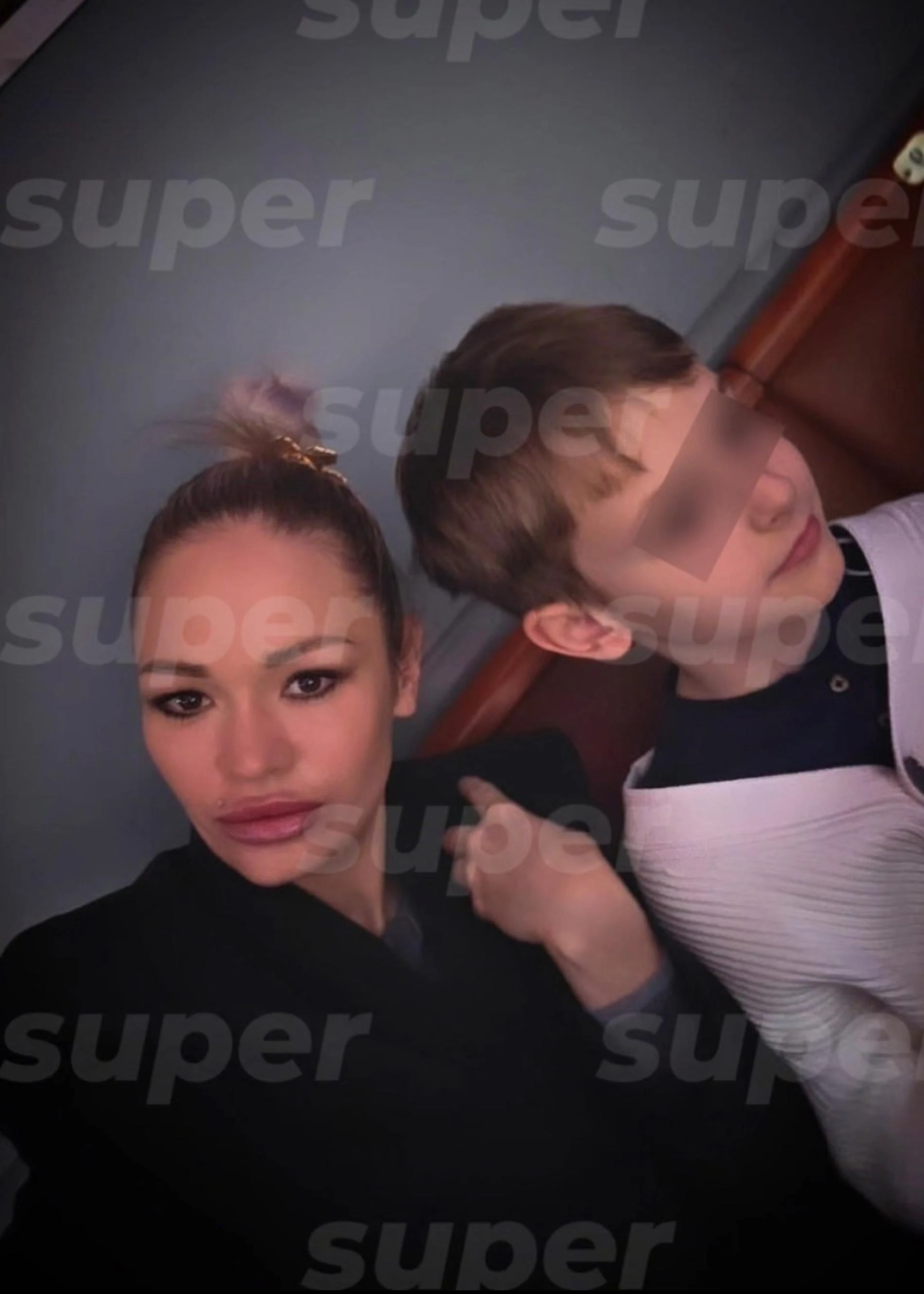 Предполагаемая любовница Аскольда Запашного Диана Таланина с сыном Аскольдом. Фото: Инстаграм (запрещён в РФ) героини материала