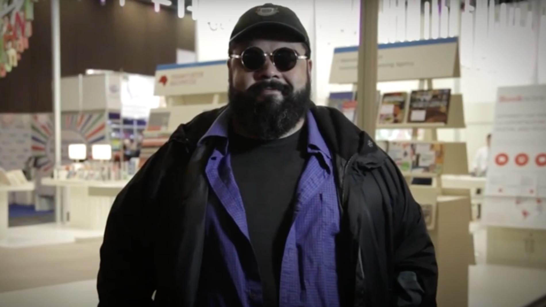 Панчо Родригес. Скриншот: FIL Guadalajara/YouTube