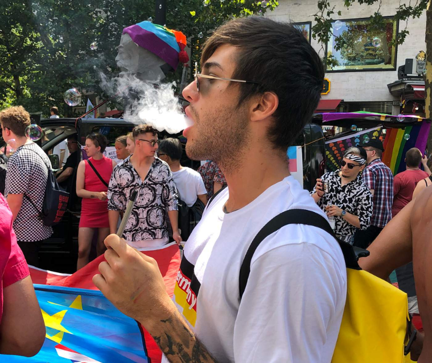 Рома Жёлудь принял участие в гей-параде