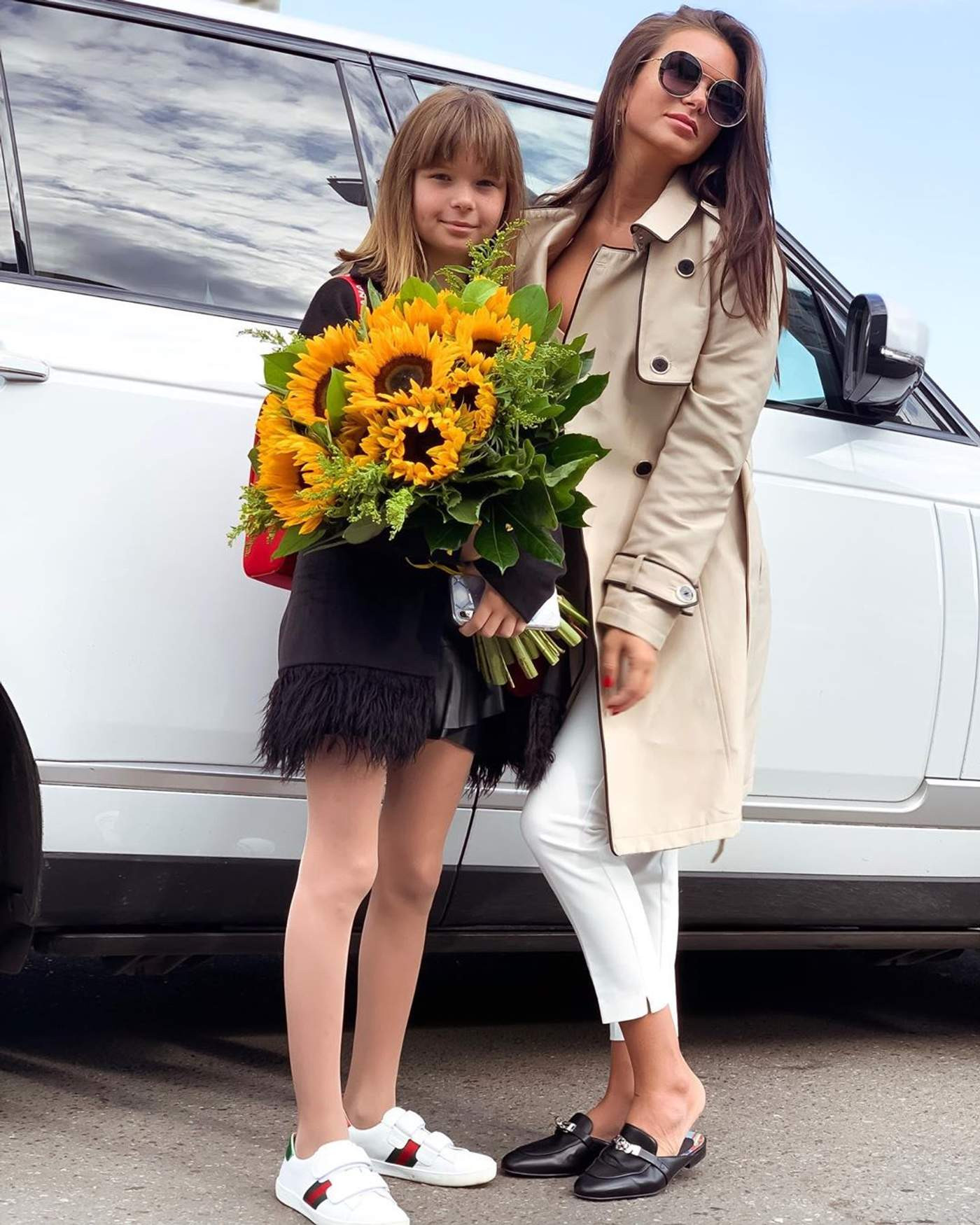 Катя Жужа с дочерью, Instagram