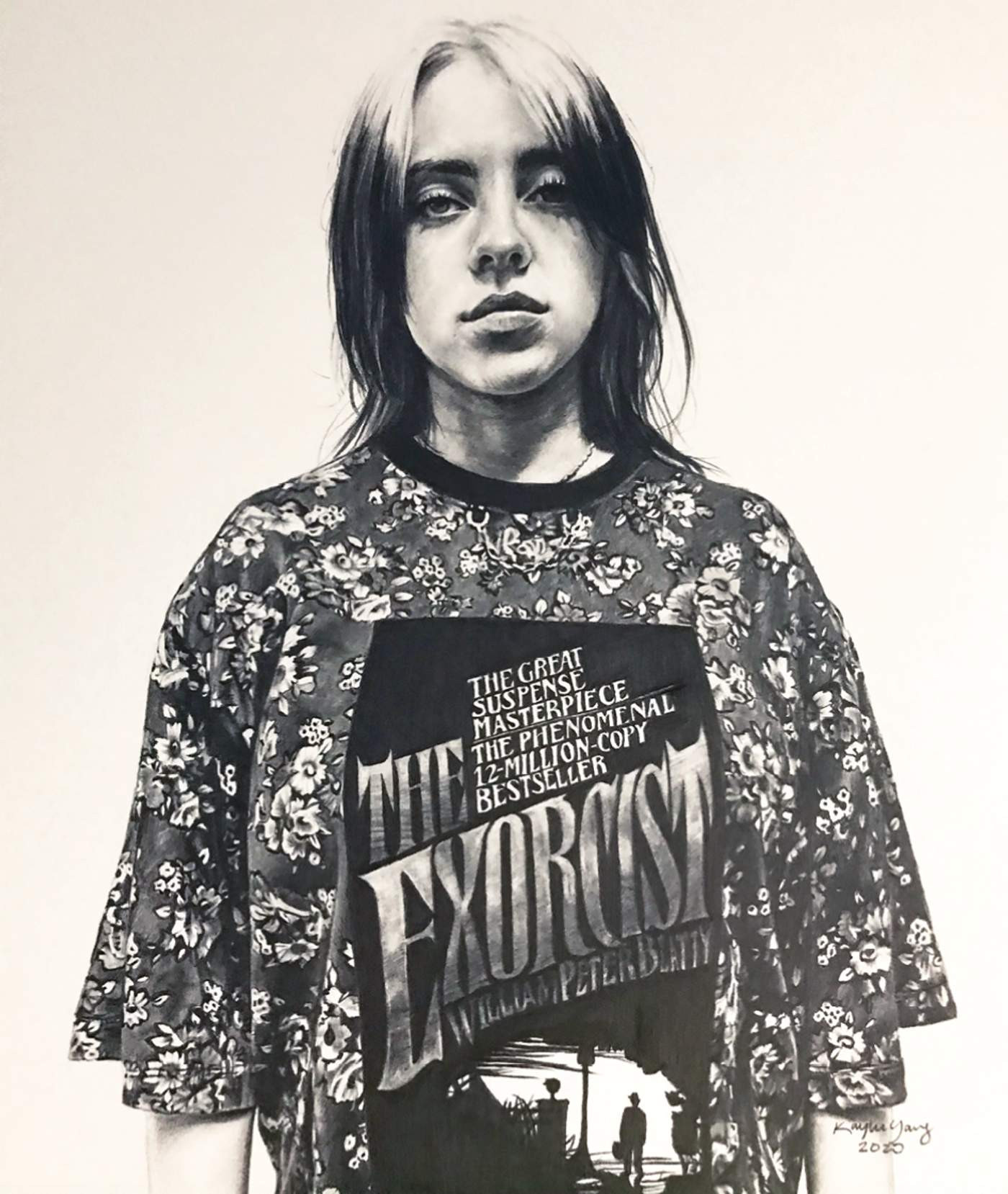 Рисунок авторства 20-летней Кейли Янг из США
Фото: Vogue USA