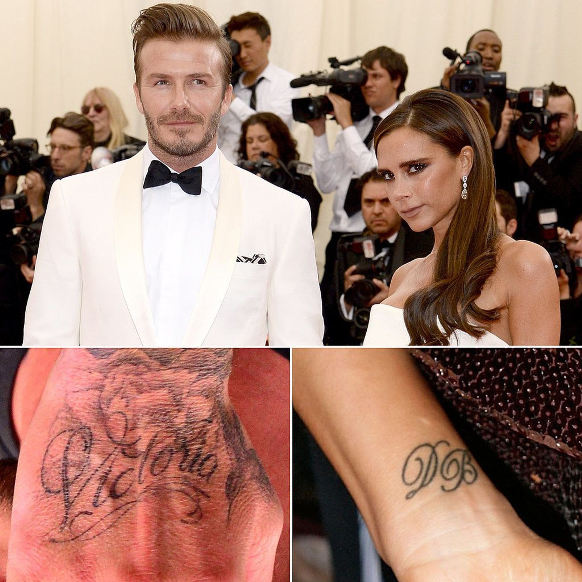 David Beckham Victoria Beckham