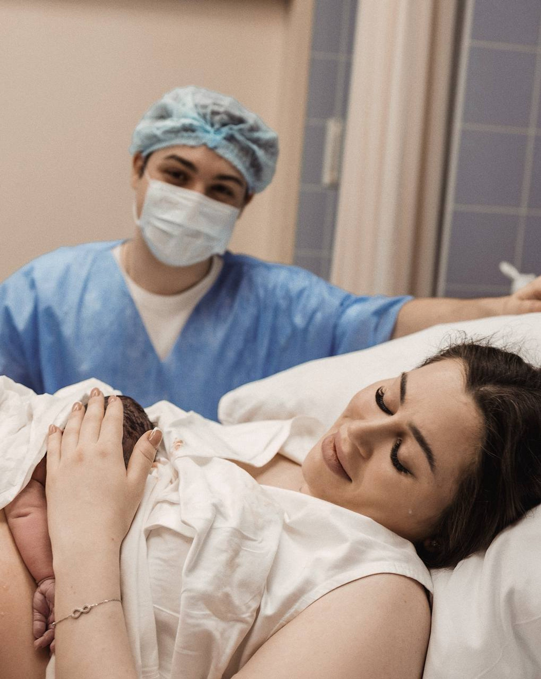 Блогер Юля Пушман впервые стала мамой