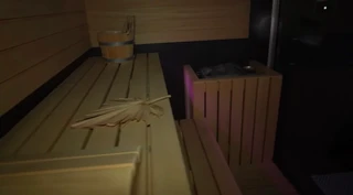 Сауна в доме Дибровых. Фото: НТВ