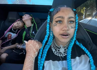 Норт Уэст и подругами. Фото: Соцсети