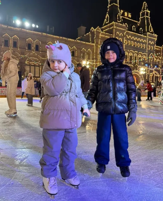 Внуки Татьяны Михалковой Вера и Александр. Фото: Соцсети Татьяны Михалковой