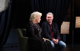 Екатерина Шаврина и Александр Павловский. Фото: Кадр из шоу «Новые русские сенсации»