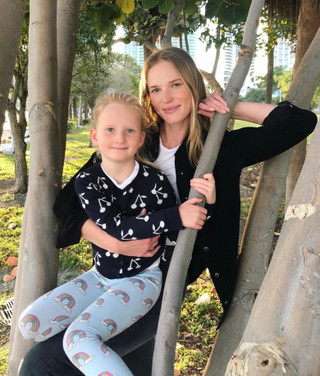 Анна с дочкой Фото: Инстаграм (запрещен в РФ) модели