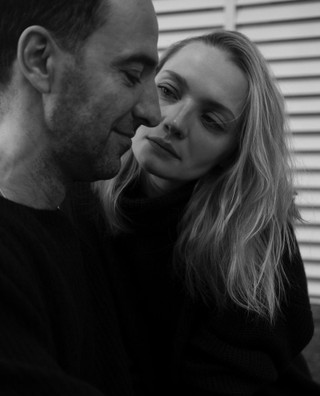 Илья Любимов с женой. Фото: Инстаграм (запрещен в РФ) Екатерины Вилковой