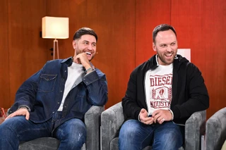 Дава и Алексей Столяров на паблик-токе Super. Фото: Super.ru / Александра Марченко