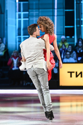 Лиза Арзамасова и Никита Кацалапов — победители шоу «Ледниковый период». Фото: Super / Марченко Александра