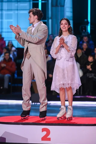 Евгения Медведева и Федор Федотов. Фото: Super / Марченко Александра