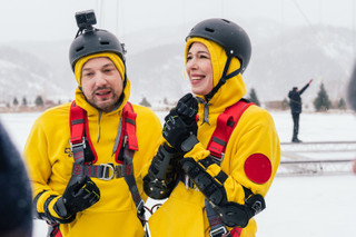 Владимир Маркони с супругой Ксенией. Фото: пресс-служба «ВайТ Медиа»