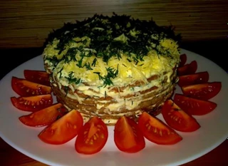 Печеночный торт. Источник: 7Dach