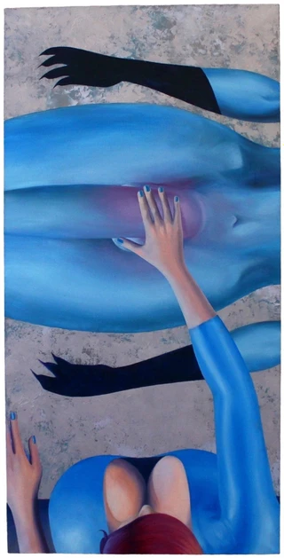 Аня Фельдман. Сон об освобождении, 2022 г. Источник: группа «Рисунки Ани Фельдман» ВКонтакте