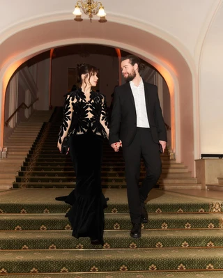 Ида Галич и Олег Ледвич. Фото: Инстаграм (запрещен в РФ), @galichida