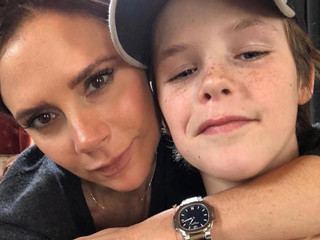 Виктория и Круз Бекхэм. Фото: Инстаграм (запрещён в РФ) @davidbeckham