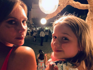 Виктория Бекхэм с дочерью Харпер. Фото: Инстаграм (запрещён в РФ) @davidbeckham