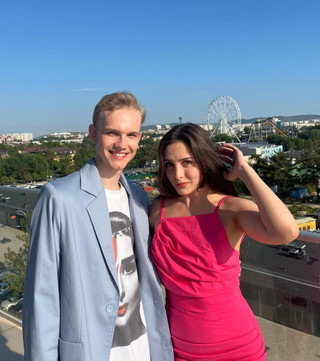 Владислав Миллер и Моряна Анттонен-Шестакова. Фото:  Инстаграм* @miller_vladislav