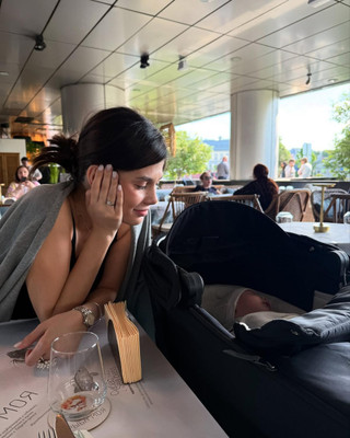 Виктория Петрова с сыном. Фото: Инстаграм* @viktoriyaantonova_