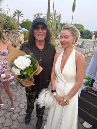 Валерий Леонтьев и Анастасия Мальцева. Фото: телеграм @maltsevastylemaltsevastyle