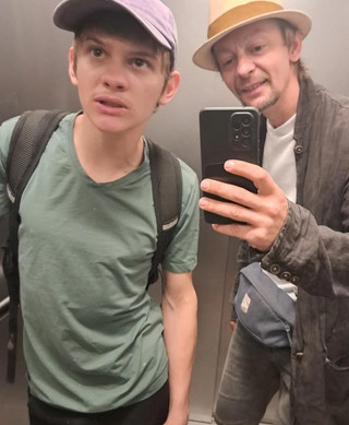 Евгений Кулаков с сыном. Фото: Инстаграм (запрещён в РФ) @kulakovv.evgen