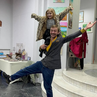 Евгений Кулаков с дочерью. Фото: Инстаграм (запрещён в РФ) @kulakovv.evgen